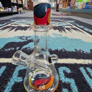 Augy Glass Mini Rig Beaker- Enfield, CT.