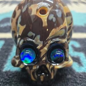 AKM x Elks That Run Colab Skull Dab Rig- Enfield, CT.