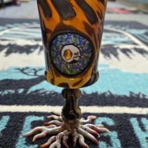 AKM x Elks That Run Colab Skull Milli Chalice- Enfield,CT.