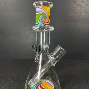 Augy Glass Mini Rig Beaker- Burlington, VT.